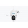 Battery 4G CCTV Camera Kit (size)