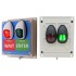 Green & Red Wireless Door Entry Lighting Control System 