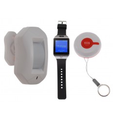 SOS Alert Watch & PIR System 8