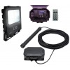 Flood Light with a Metal Detecting Driveway Alarm & Outdoor Receiver