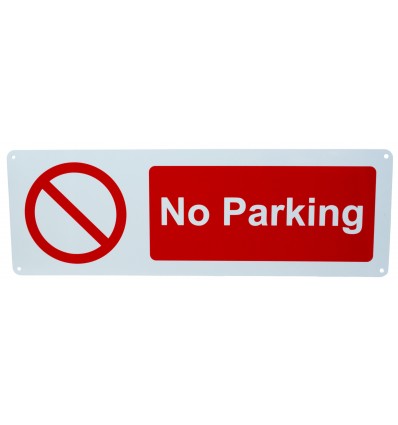 External 'No Parking' Sign