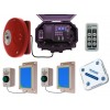 Twin Door Bell Wireless Commercial Bell with extra Chime Receiver