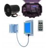 Long Range Wireless Gate Alarm with Outdoor Receiver & Loud 6-tone Siren