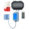 Wireless Magnetic Gate Alarm with Weatherproof Siren & Strobe