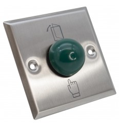 Wired Green Push Button