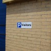External Visitor Wall Mounting Parking Sign