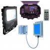 Wireless Silent Gate Opening Alarm with Security Floodlight