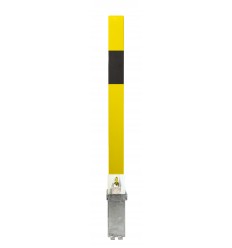 H/D Yellow 100P-K Removable Parking & Security Post (001-0280 K/D, 001-0270 K/A)
