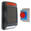Long Range Wireless DA600+ Siren & Strobe Alert System (no power required)