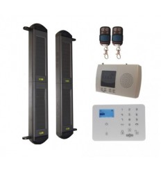 2B-100 Solar Wireless 4G Perimeter DA600+ Alarm System