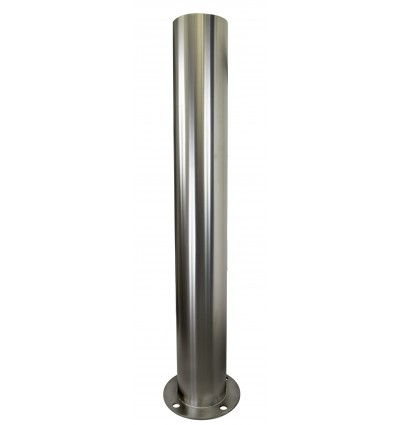 Large Stainless Steel Bolt Down Bollard