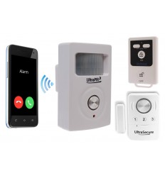 3G UltraPIR GSM Alarm with Wireless Vibration & Door/Window Sensor