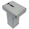 Removable Yellow Steel Security Bollard