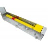 Yellow Fold Away Coffin Post Bollard