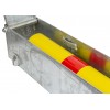 Yellow Fold Away Coffin Post Bollard