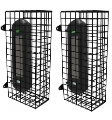 1B Solar Powered Detector Beams in Protective Wire Cage