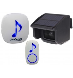 DA600+ Wireless Solar PIR Driveway Alarm & Doorbell Kit