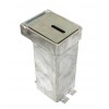 H/D Stainless Steel 100P-K Removable Parking & Security Post (001-4450 K/D, 001-440 K/A)