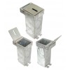 H/D Stainless Steel 100P-K Removable Parking & Security Post (001-4450 K/D, 001-440 K/A)