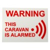 This Caravan is Alarmed Window Sticker