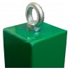 H/D Yellow 100P Removable Parking & Security Post