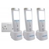 Mains Plug in Power Failure LED Torch (Pack of 3)