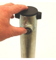 610G Fold Down Parking Post (Red Band)