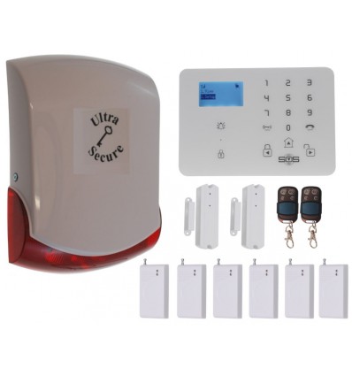 KP9 3G GSM Wireless Burglar Alarm Kit G Pro