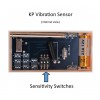Vibration Sensor (internal view) for the KP9 3G GSM Wireless Burglar Alarm Kit G Pro