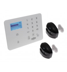 KP9 GSM Alarm with 2 x Outdoor Curtain PIR's