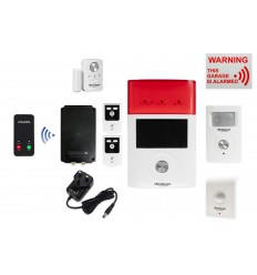 Mains powered UltraDIAL 4G GSM Garage Alarm 