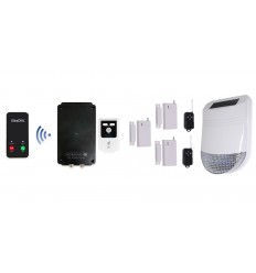 Wireless Solar Siren HY with Battery 4G UltraDIAL Dialler