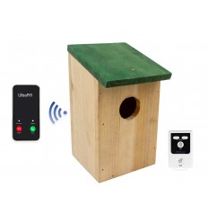 4G Battery Powered External UltraPIR Texting Bird-box Alarm.