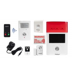 Mains powered 4G UltraPIR GSM Garage Alarm