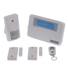 Smart Wireless Alarm, Built in Telephone Dialler CC System.