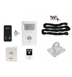4G UltraPIR Alarm Kit with Chain, Lock & Ground Anchor