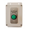 High-Resistance Wireless Button, 800m / GREY Enclosure, Embossed 'Please Ring'  (PROTECT 800 Range)