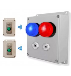 2 Channel Protect-800 Wireless Commercial Doorbell