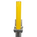 Yellow RB-200 Telescopic Security & Parking Post.