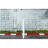 White 100P Removable Parking & Security Post