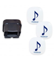 DA600+ Wireless Alert with 3 receivers