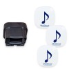 DA600+ Wireless Alert with 3 receivers