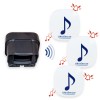 DA600+ Wireless Alert with 3 receivers