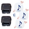 Unique DA600+ Wireless Alert with 2 x Vertical PIR & 3 x Plug in Receivers