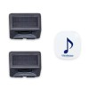 Solar DA600+ Wireless Alert with 2 x Unique Vertical PIRs & 1 x Plug in Receiver