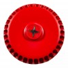 Professional wired external siren - Red / outdoor resistant (IP65) / adjustable volume and tone