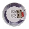 Professional wired external siren - Red / outdoor resistant (IP65) / adjustable volume and tone
