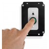 High-Resistance Wireless Button, 800m / Black Enclosure, Universal "Bell" Symbol (PROTECT 800 Range)