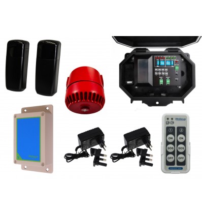 Photo Cell Wireless Driveway & Entrance Siren Kit