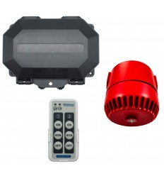 Protect 800 Outdoor Wireless Receiver with an adjustable Weatherproof Siren